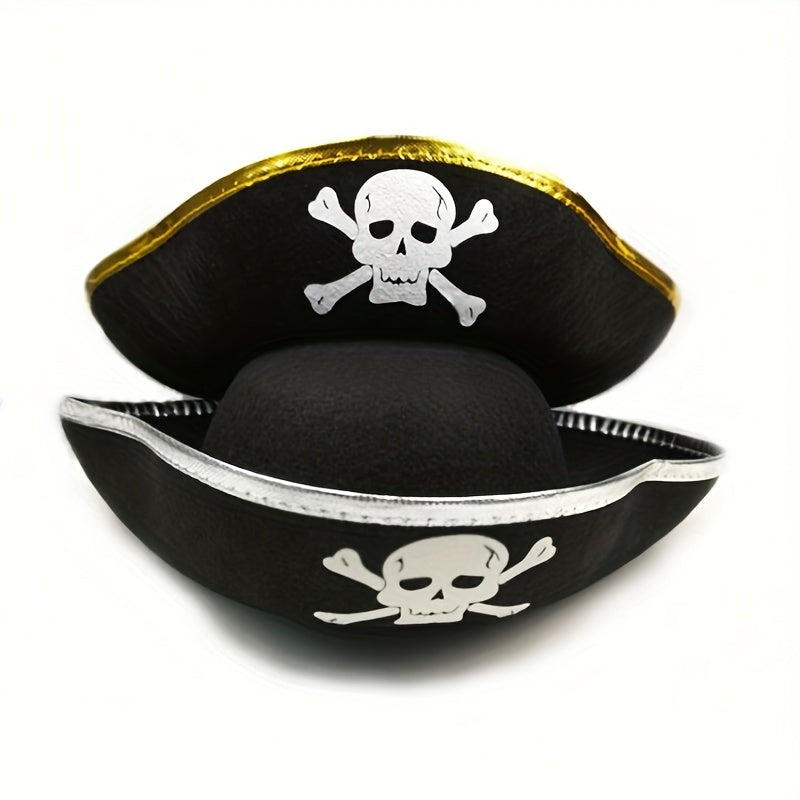 Pirate Captain Hat Halloween Cosplay Props Party Supplies