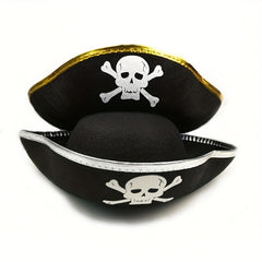Pirate Captain Hat Halloween Cosplay Props Party Supplies