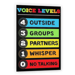 Voice Level & Policies Poster