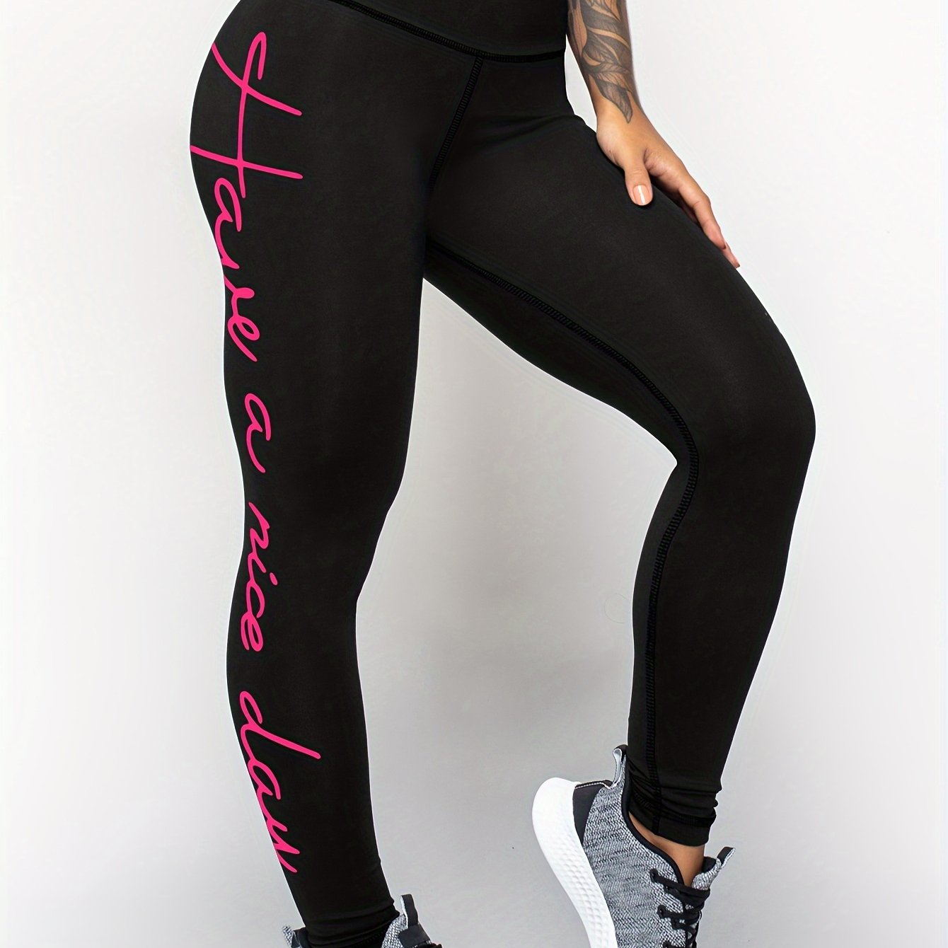 Yoga Workout Pants Women's High Stretch Leggings