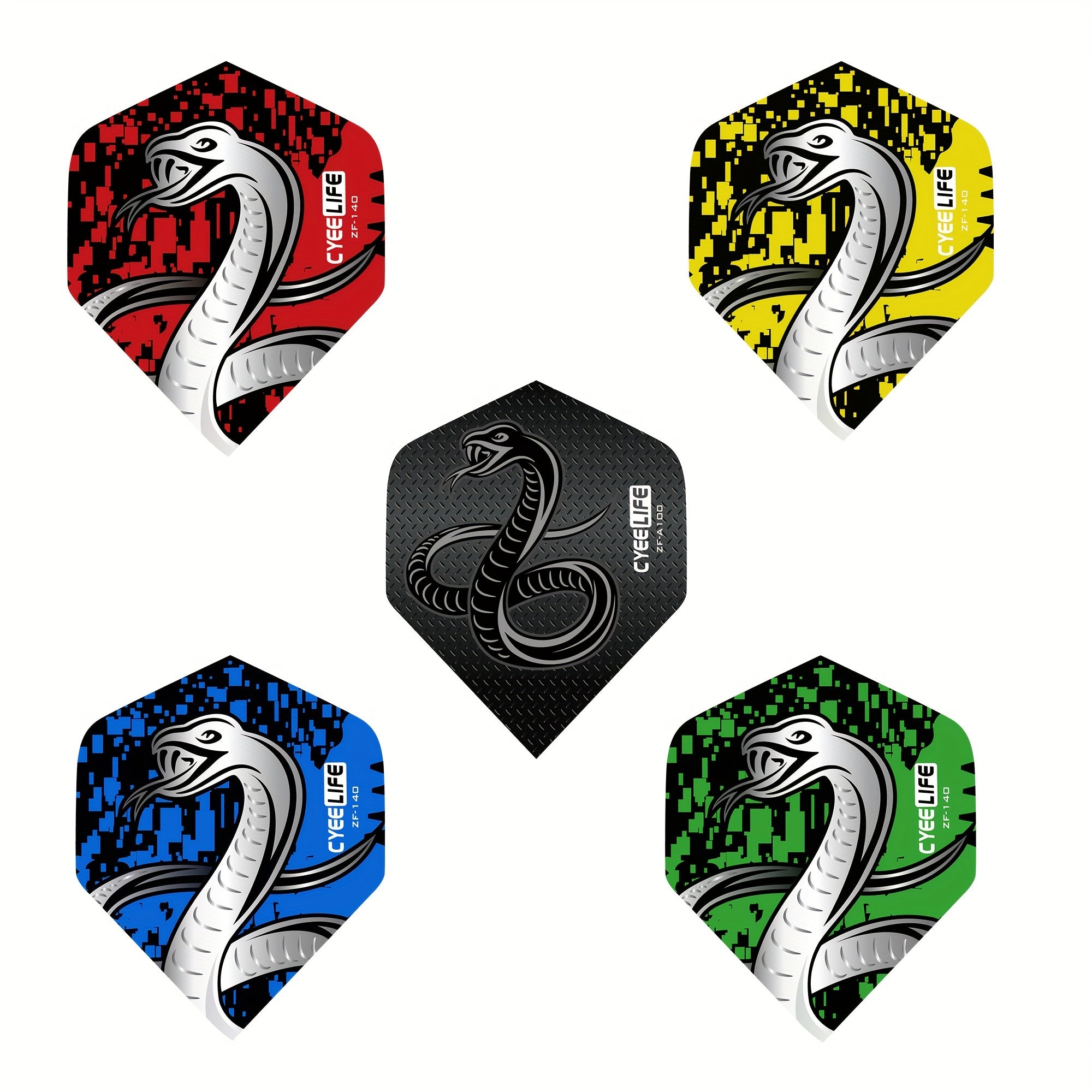 CyeeLife 30pcs PET Dart Tail Wings Dart Accessories