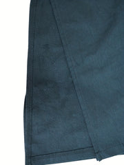 Vintage Solid V Neck Jacket Women's Clothing