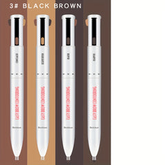 4-In-1 Long Lasting Makeup Pen - Lip Liner Eyeliner Eyebrow Highlighter