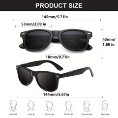 Men's Retro Sunglasses UV Resistant Decorative Accessories
