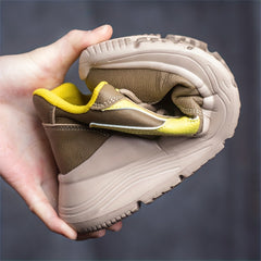 Steel Toe Safety Shoes Puncture Proof Work Shoes Chunky Sneakers