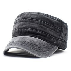 Men's Vintage Flat Cap for Outdoor Baseball