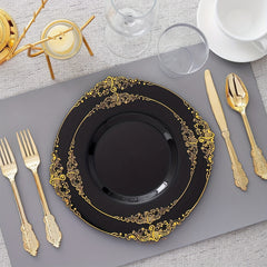 175pcs Disposable Dinnerware Sets for Halloween Party Decor