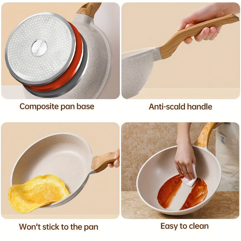 3pcs Nonstick Cookware Sets Pots And Pans Set Aluminum Pots Set