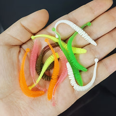 30pcs Fishing Soft Lure Swimbait For Trout Bass Tackle