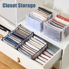Large Wardrobe Storage Grid Baby Clothes Box