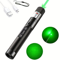 10000m Green Laser Pointer LED Flashlight Torch