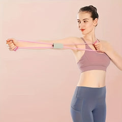 8 Shaped Stretcher Back Shaping Body Training Elastic Tension Belt