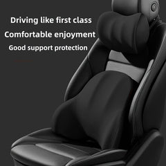 Ergonomic Car Headrest and Lumbar Support Cushion