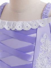 Girls Princess Dress Up Costume Halloween Party Dress