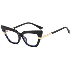 Cat Eye Light Blocking Glasses Women Clear Frame