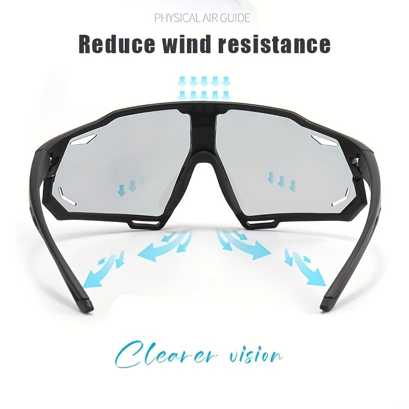 Men's Polarized Sports Sunglasses UV400 Protective Coating Glasses