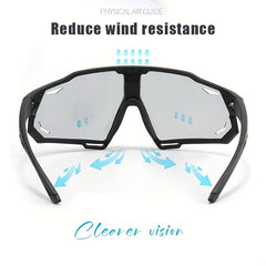 Men's Polarized Sports Sunglasses UV400 Protective Coating Glasses