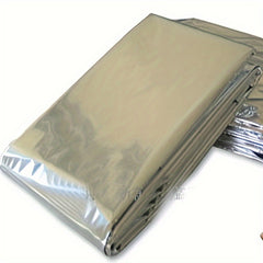 Outdoor First Aid Thermal Blanket 130 Double sided Silvery Survival Blanket