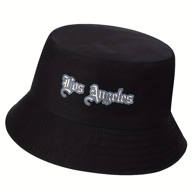 LOS ANGLES Bucket Hat Lightweight Fisherman Cap For Women Men