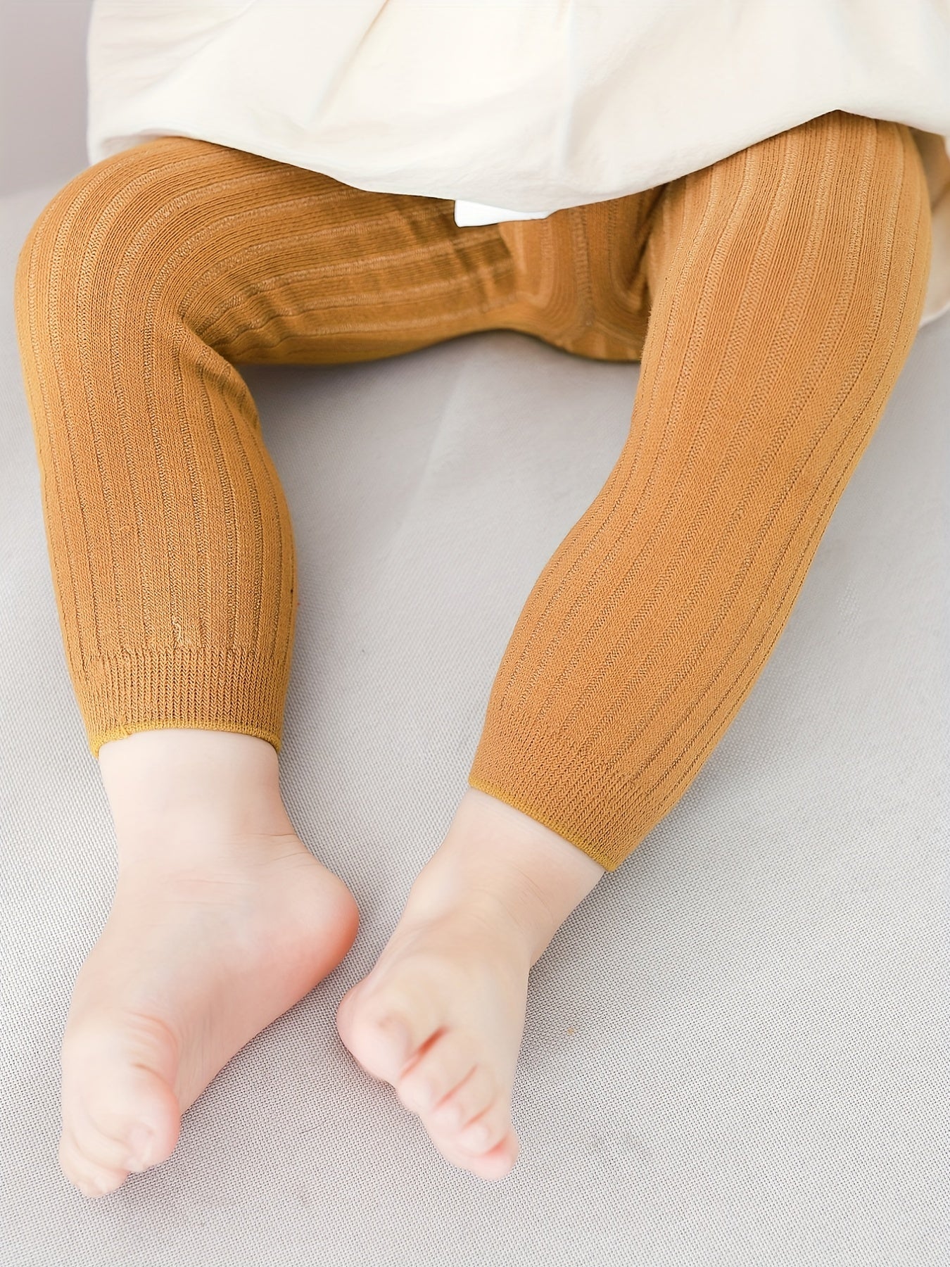 Toddler Girls Soft Warm Knit Leggings Footless Pantyhose Kids Pants