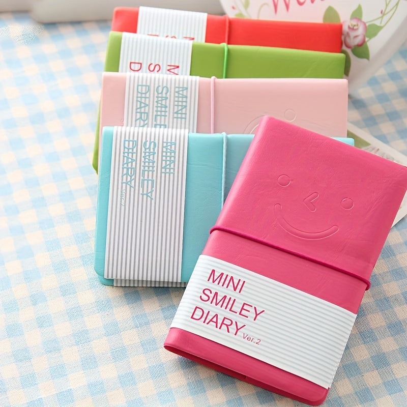 200 Sheets Candy Colored Leather Notebook