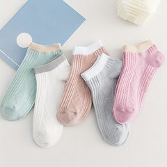 10 Pairs No Show Socks Women's Low Cut Ankle Socks Stockings