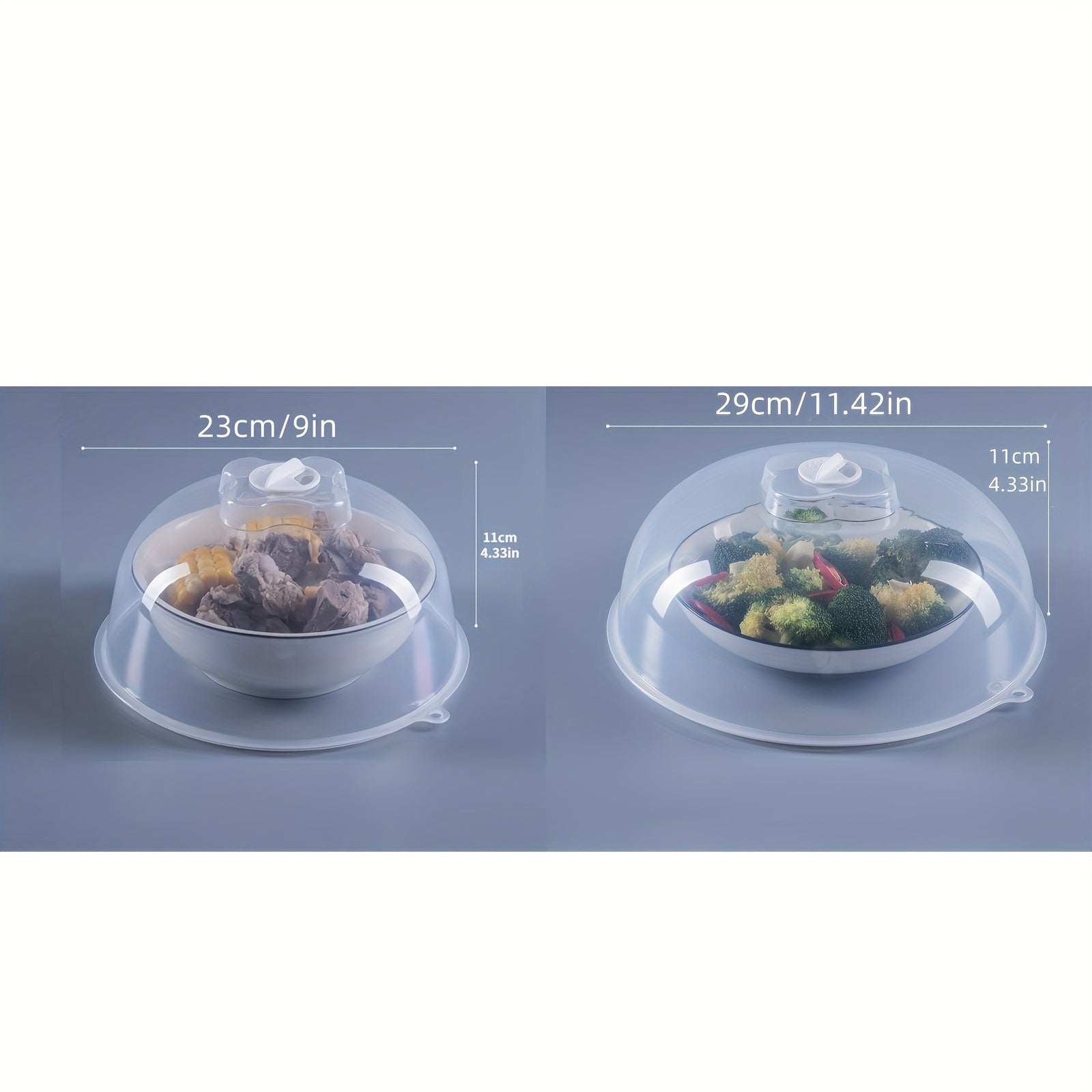 Microwave Heating Insulated Vegetable Cover Leftover Food Cover