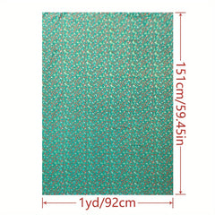1yd Faux Cotton Fabric DIY Clothes Pants Dress Quilt Covering Fabric