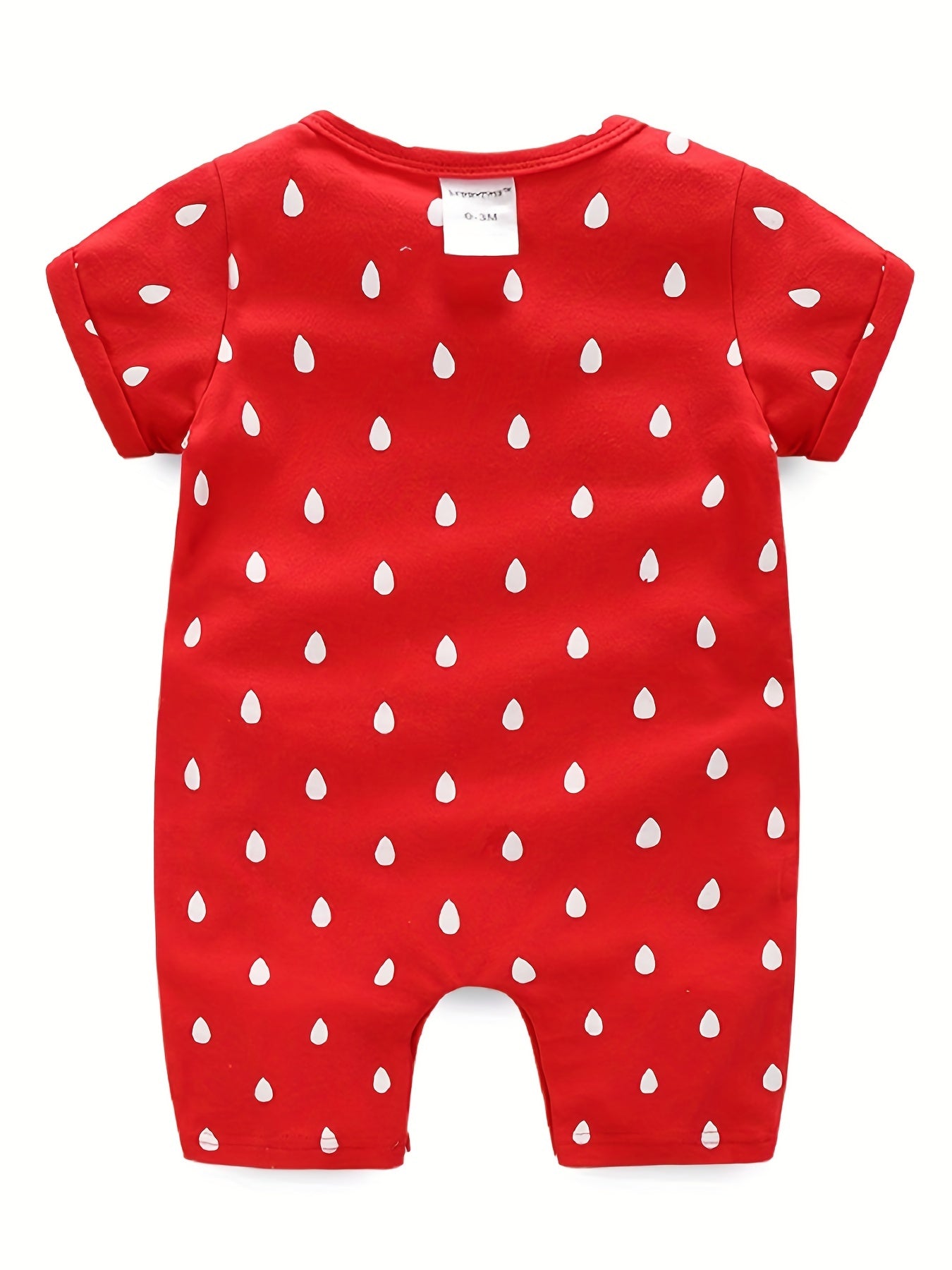 Baby Summer Graphic Cotton Onesie Short Sleeve Romper