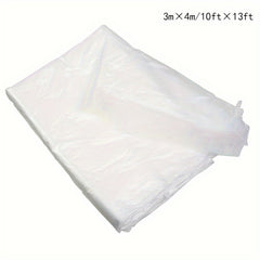 1pc Plastic Furniture Dust Cover Waterproof Car Dusty Bed Sofa Dust Proof