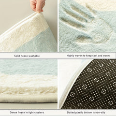 Cat Runner Rug Mat Absorbent Non Slip Soft Shower Mat