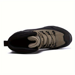 Men's High Top Hiking Boots Non Slip Durable Shoes for Outdoor Activities
