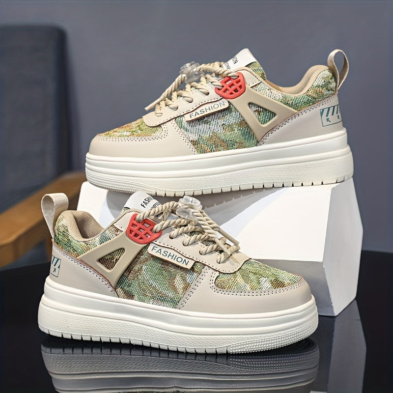 Men's Casual Sneakers Comfy Walking Skate Shoes Spring And Summer