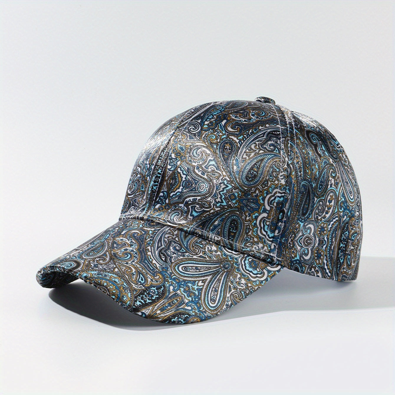 Paisley Print Baseball Cap Lightweight Adjustable Sunshade Dad Hats Unisex