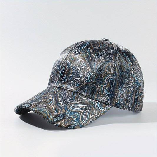 Paisley Print Baseball Cap Lightweight Adjustable Sunshade Dad Hats Unisex