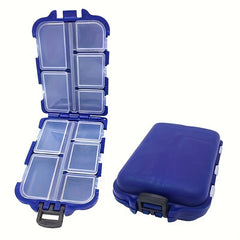 7 10 Grids Medicine Box Small Items Storage Container