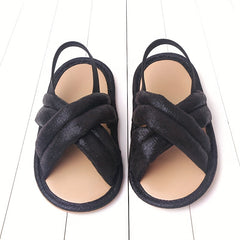 Baby Girls Slip On Slide Sandals Assorted Colors
