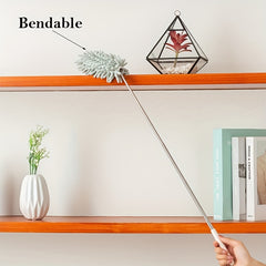 Telescopic Dust Collector Clean Home Microfiber Ceiling Tool