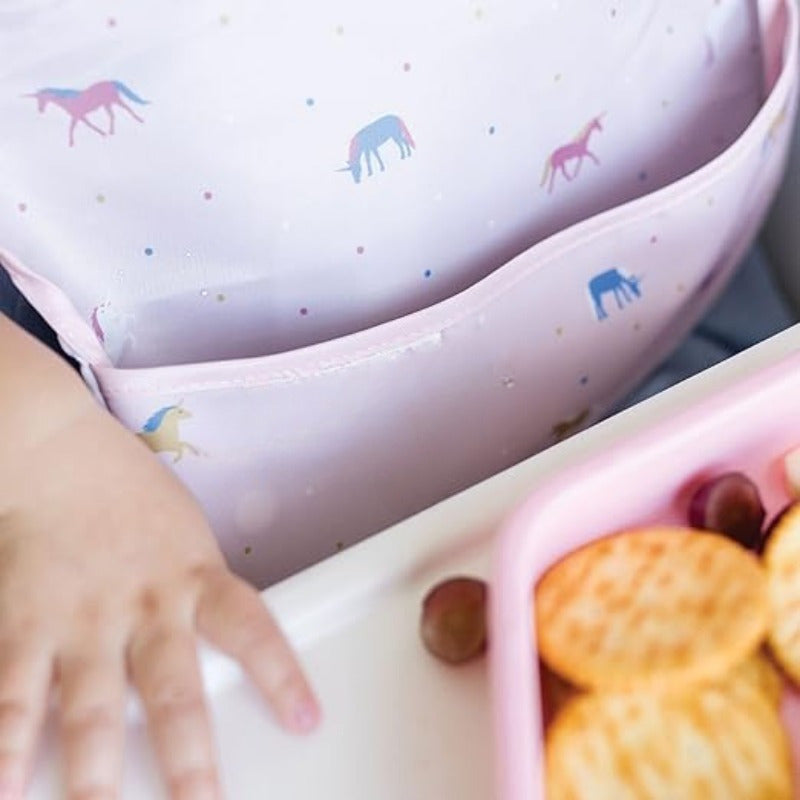 3pcs Waterproof Baby Bib for Boy or Girl, BPA-Free Bibs