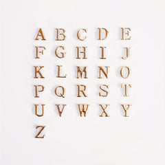 26pcs Golden Letters Shoe Charms for Clog Sandals, Women Girl Party Favors