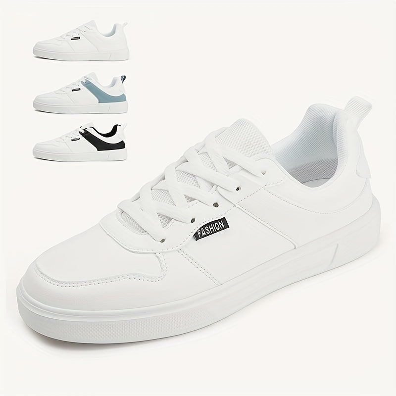 Men's Lace up Sneakers Skate Shoes Breathable Athletic Shoes