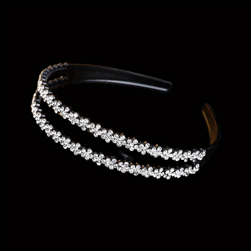 Anti-skid Double Row Headband With Teeth For Women And Children