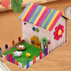 50 Large Popsicle Sticks for DIY Crafts