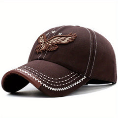 Men's Eagle Embroidery Baseball Cap Peaked Cap
