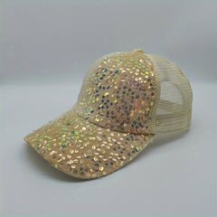 Sequins Baseball Cap Personalized Hat For Men Women