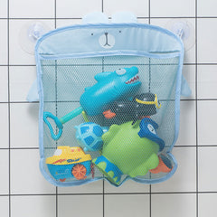 Animal Bath Toy Storage Bag with Suction Cup - Durable PVC Mesh