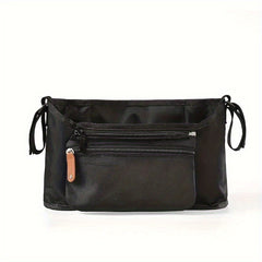Stroller Organizer Insulated Cup Holder Phone Bag Adjustable Velcro