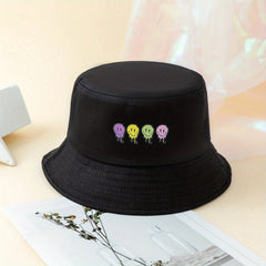 Men's Melting Happy Face Fisherman Hat