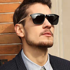 Men's Polarized Square Sunglasses