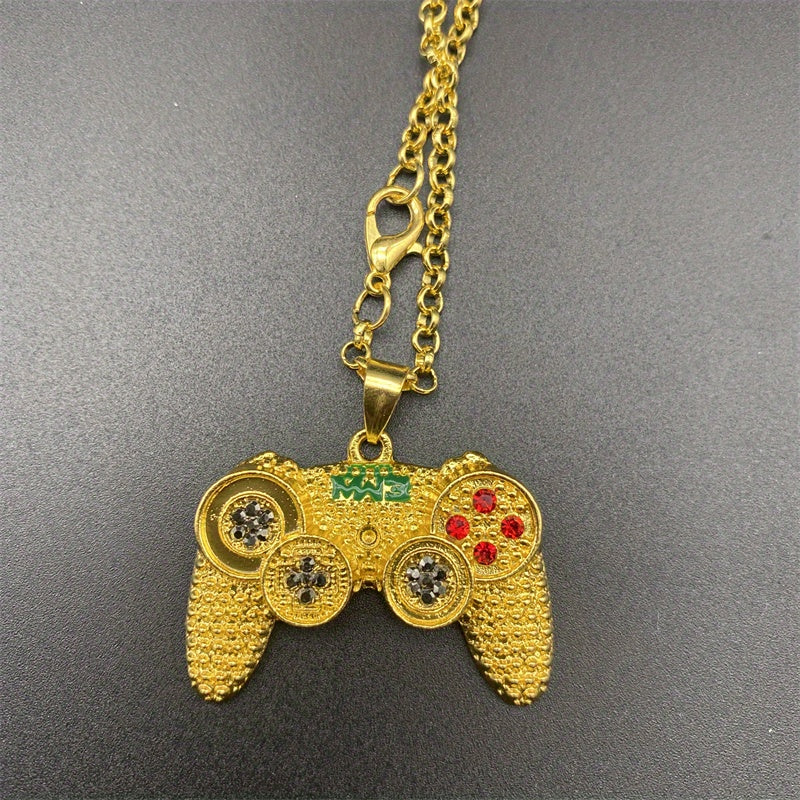 Boys Game Console Pendant Necklace Decorative Accessories Holiday Gift